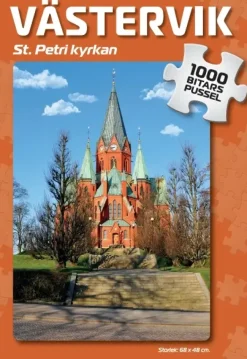 Svenskapussel: Västervik - St. Peri Kyrkan (1000)