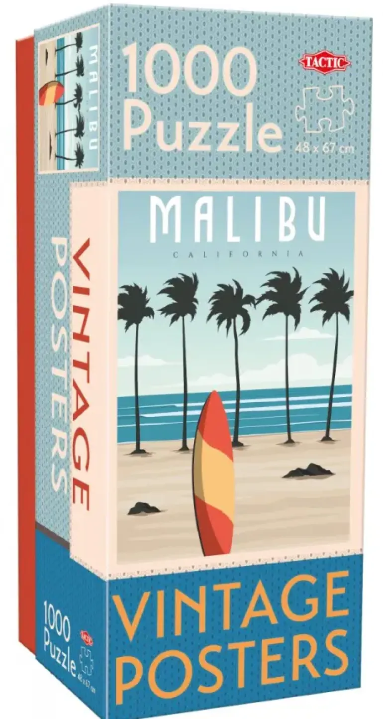 Tactic: Vintage Posters - Malibu (1000)