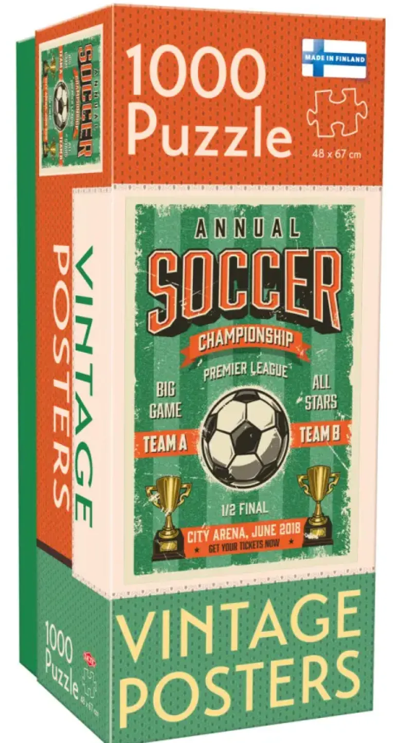 Tactic: Vintage Posters - Soccer Championship (1000)