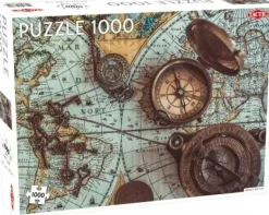 Tactic: Vintage Sea Map (1000)