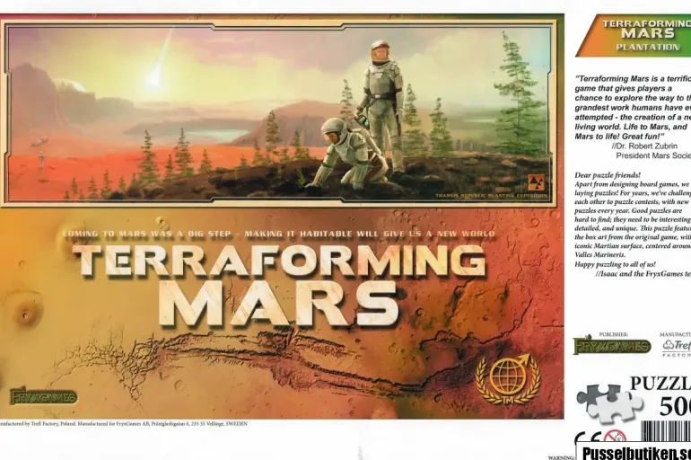 Trefl: FryxGames - Terraforming Mars, Plantation (500)