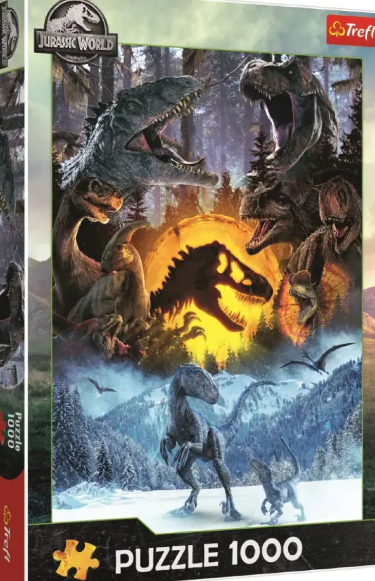 Trefl: Jurassic World - In the World of Jurassic Park (1000)