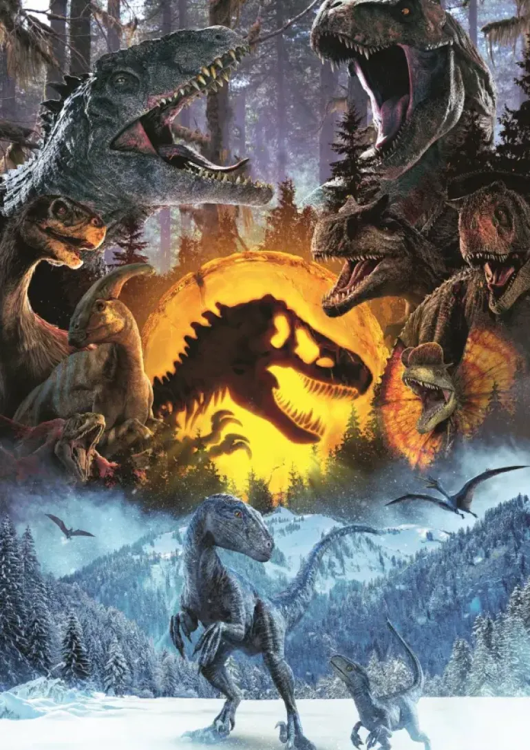 Trefl: Jurassic World - In the World of Jurassic Park (1000)