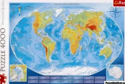 Trefl: Large Physical Map of the World (4000)