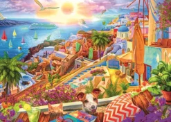 Trefl: Lars Stewart - Visit Santorini (1000)