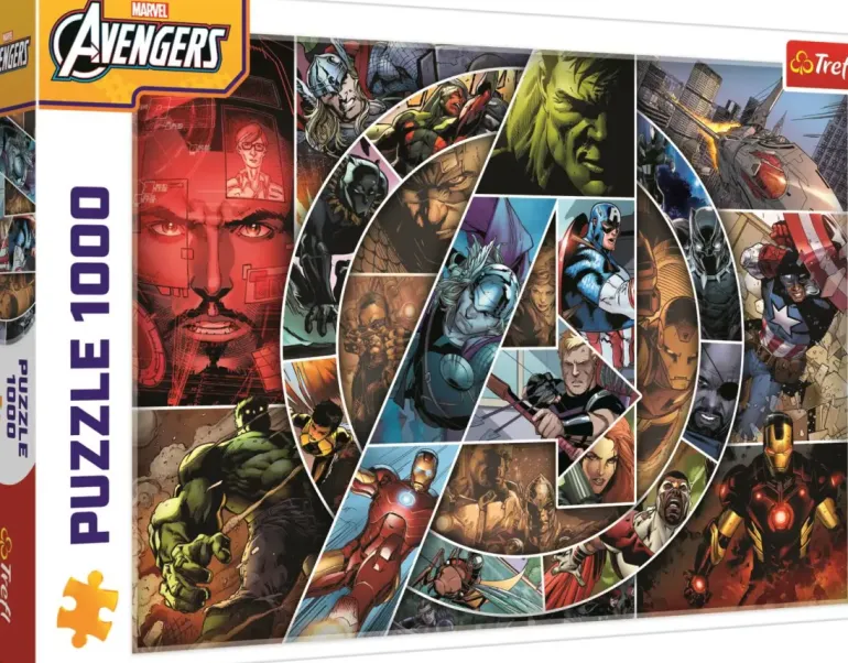 Trefl: Marvel - Avengers, Heros (1000)