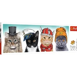 Trefl: Panorama - Fluffy Team (500)