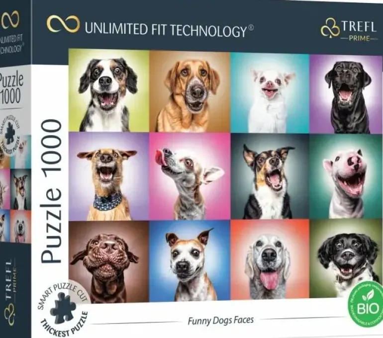 Trefl Prime Infinity: Funny Dog Faces (1000)