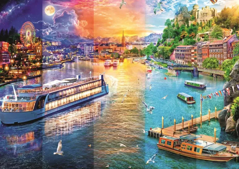 Trefl: River Cruise (1000)