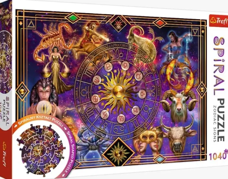 Trefl: Spiral Puzzle - Zodiac Signs (1040)