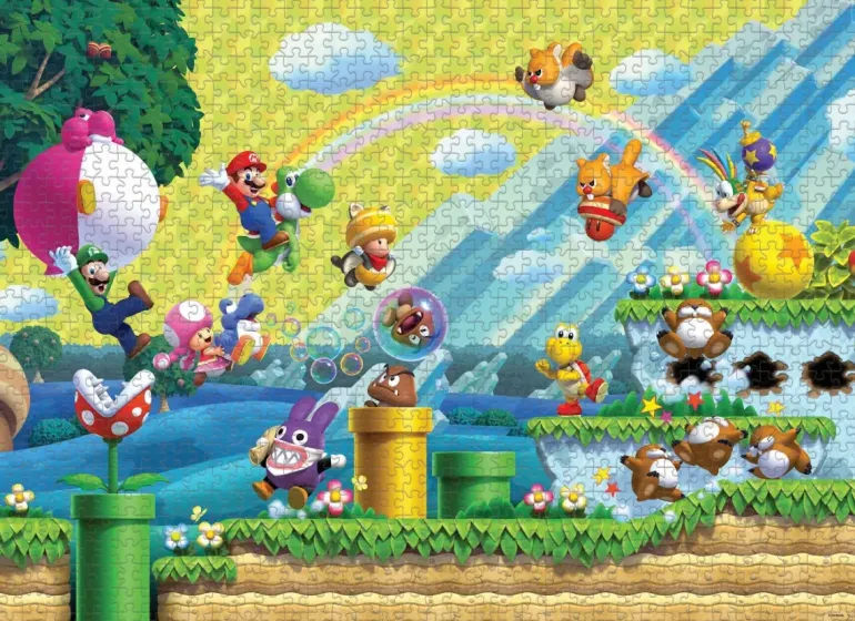 USAopoly: Super Mario Bros. U - Deluxe (1000)