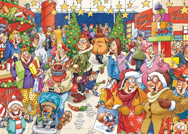 Wasgij? Christmas #10: The Mystery Shopper! (1000)