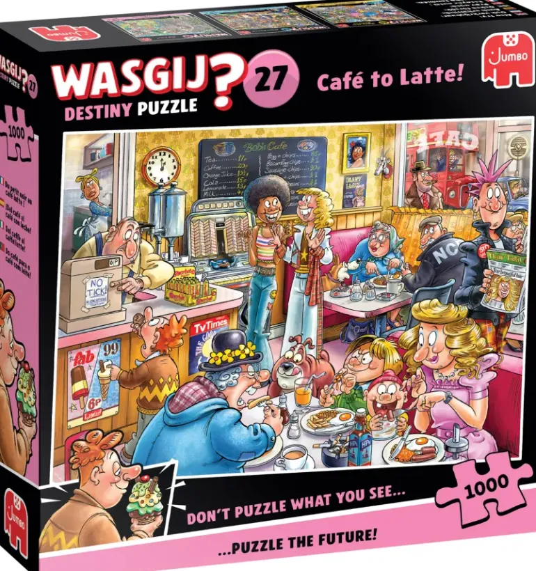 Wasgij? Destiny #27: Café to Latte! (1000)