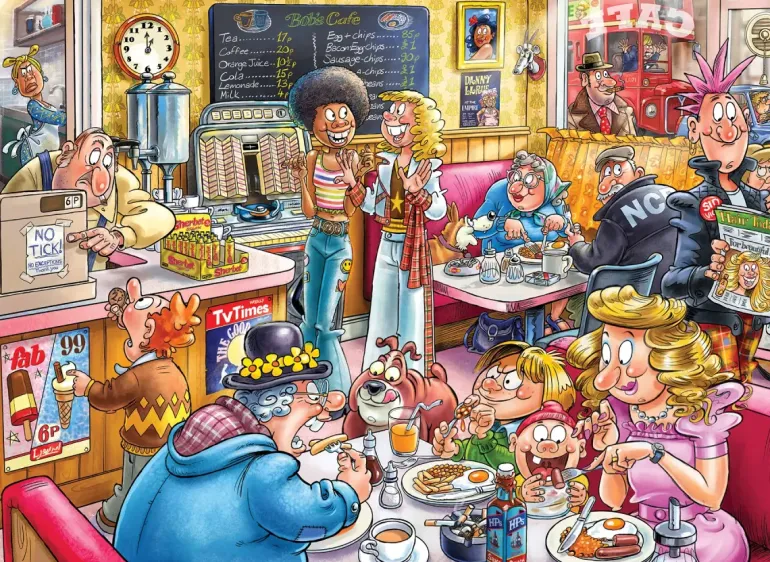 Wasgij? Destiny #27: Café to Latte! (1000)