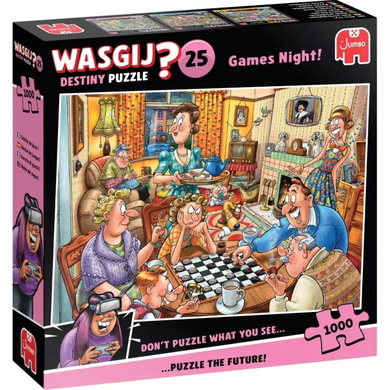 Wasgij? Destiny #25: Games Night! (1000)