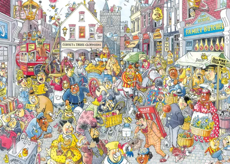 Wasgij? Destiny #10: High Street Hassle (1000)