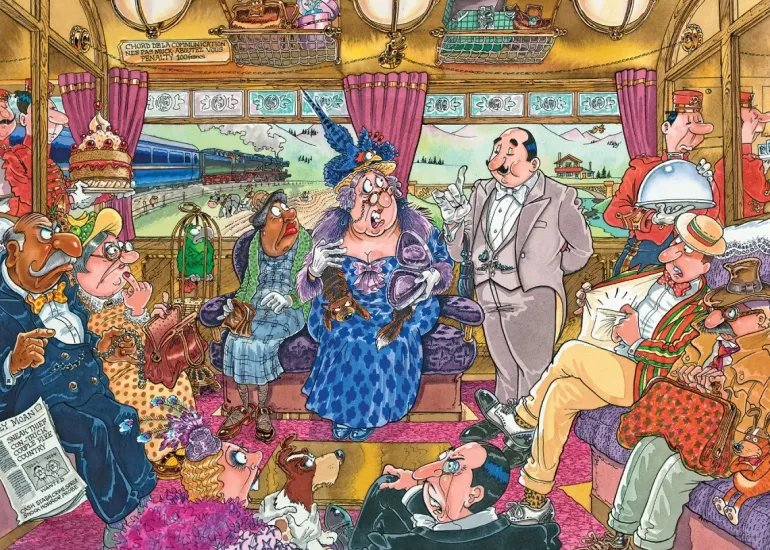 Wasgij? Mystery #09: Great Train Robbery! (1000)