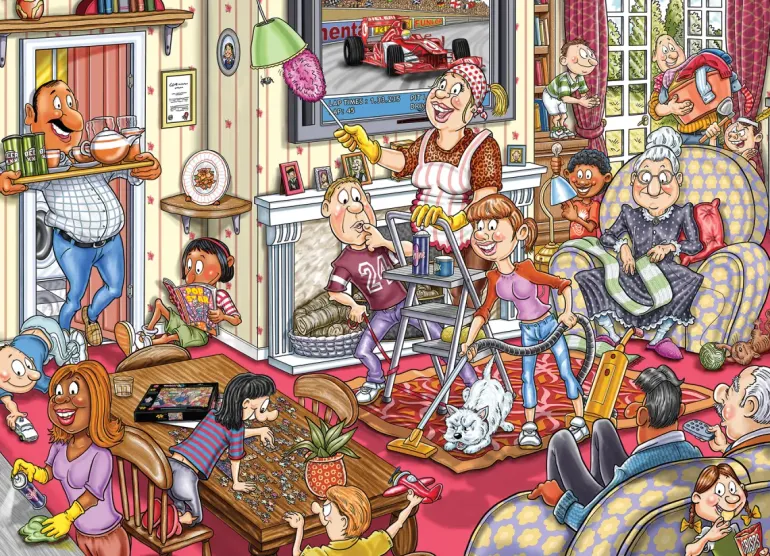 Wasgij? Mystery #10: Spring Has Sprung! (1000)