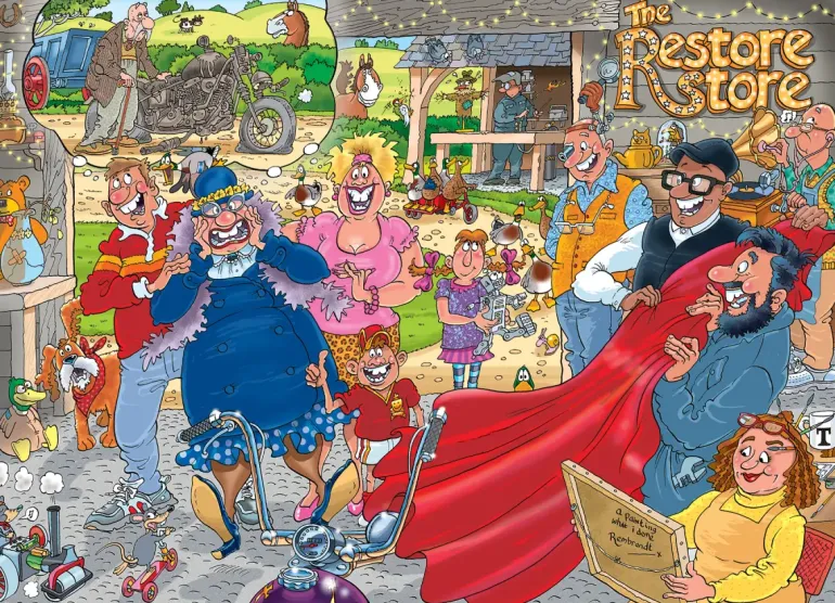 Wasgij? Original #41: The Restore Store (1000)
