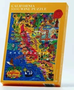 Water & Wines: California - Wine Puzzle (1000)