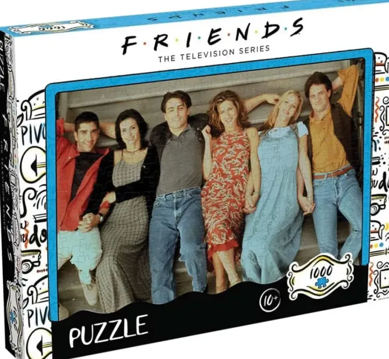 Winning Moves: Friends - Group Picture, Lying on the Stairs (1000)