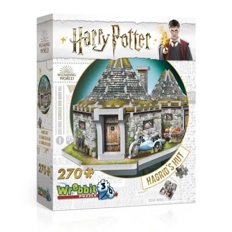 Wrebbit: 3D - Harry Potter, Hagrid's Hut (270)